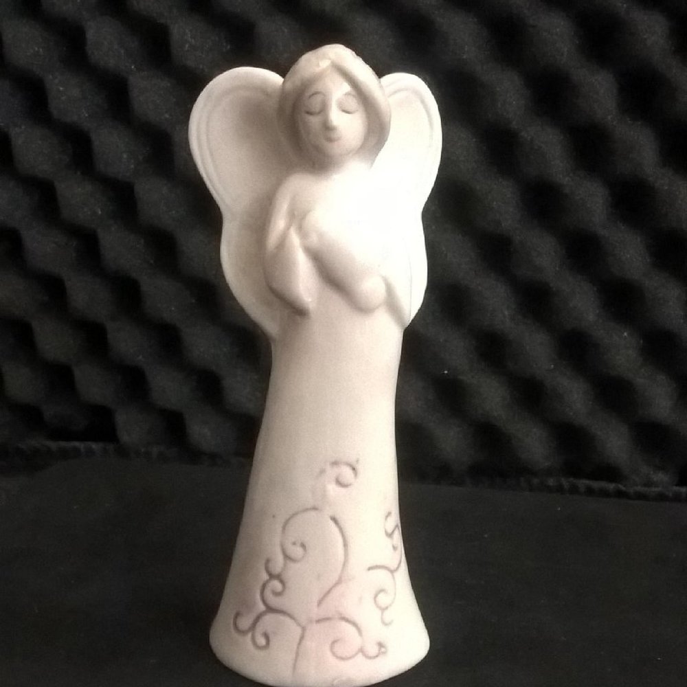 Christmas Vintage Porcelain Angel Figurine